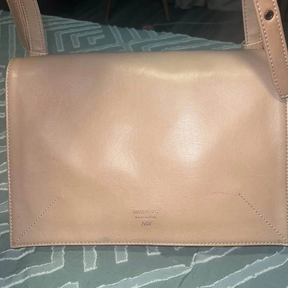 MATT & NAT vegan leather messenger purse